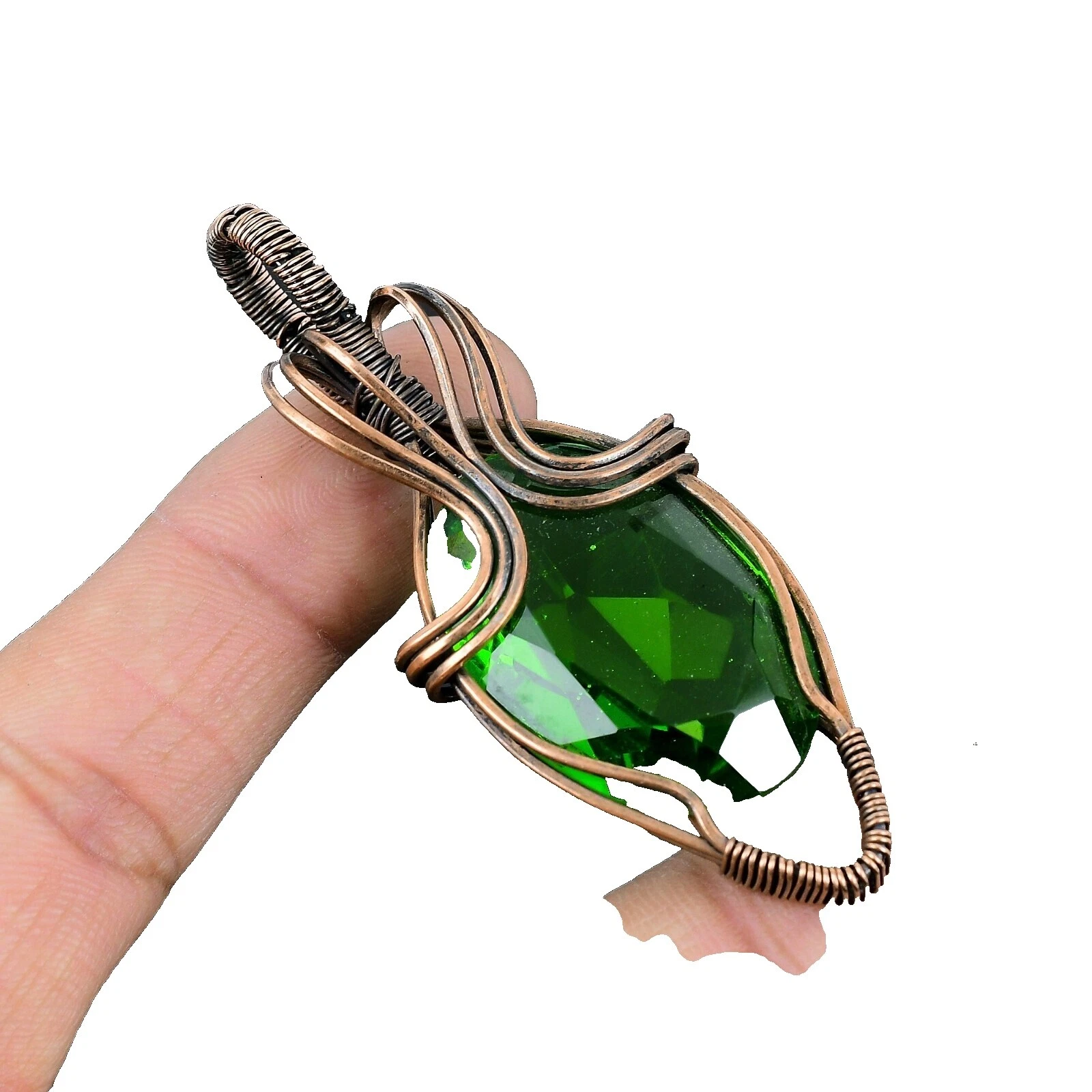 Tree of Life Peridoto Moda Collares y Colgantes