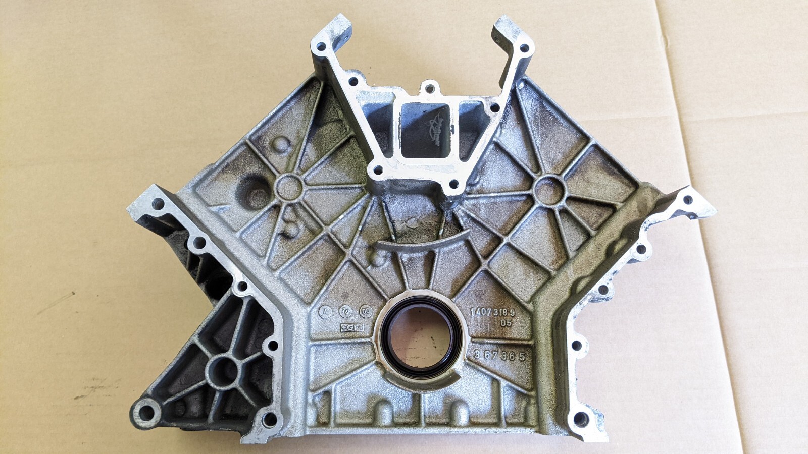 Genuine OEM BMW E39 M5 S62 Lower Timing Case Cover #11141407316 | eBay