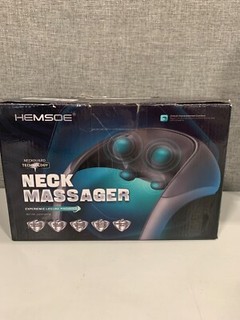 hemsoe Shiatsu Neck Massager with Heat: Back and Shoulder Massager