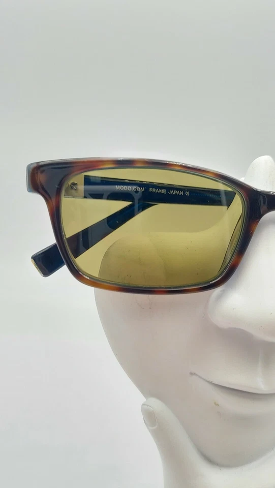 Modo MC019 коричневый черепаховый овальный солнцезащитные очки ОПРАВЫ только Япония - Изображение 2 из 4
