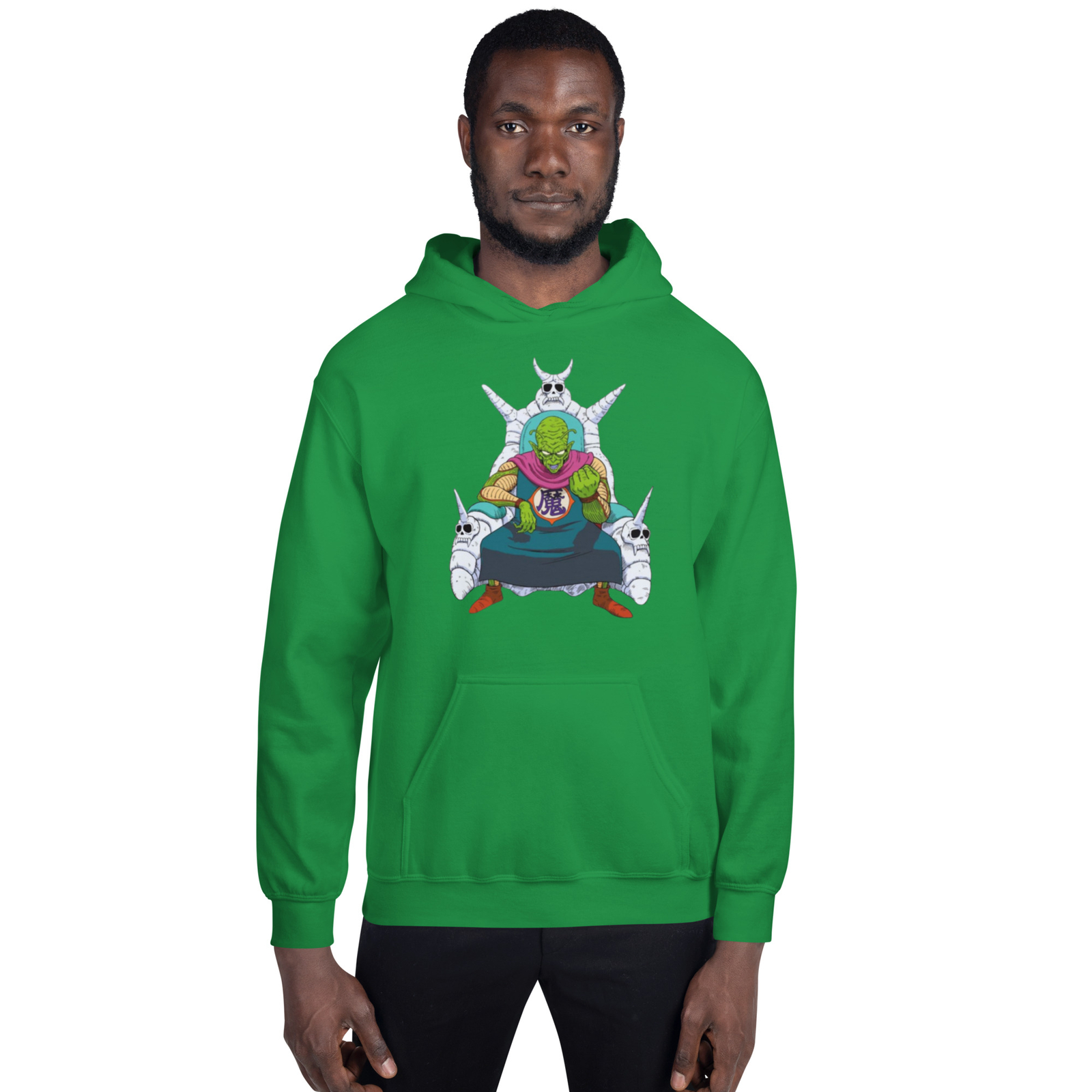 Sudadera con capucha King Piccolo Dragon Ball | Sudadera con capucha clásica de anime Dragon Ball Z | Unisex
