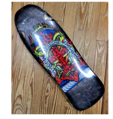 🔥Dogtown Scott Oster deck skateboard old school vintage NOS Santa