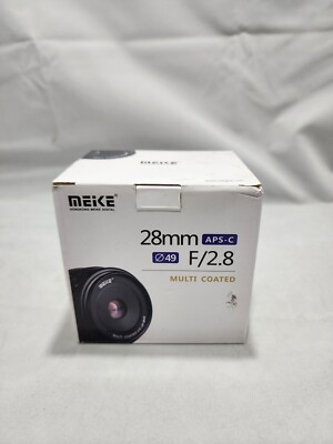 Meike 28mm manual Lens, For Fujifilm X mount