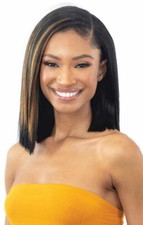 STRAIGHT 10" - SHAKE-N-GO ORGANIQUE MASTERMIX SYNTHETIC BUNDLE WEAVE