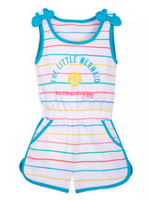 GIRLS SIZE 7/8 DISNEY THE LITTLE MERMAID SWIMSUIT COVER-UP NWT