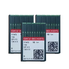 30 GROZ-BECKERT 134 135X7 135X5 DPX7 134R SY1955 SEWING MACHINE NEEDLE