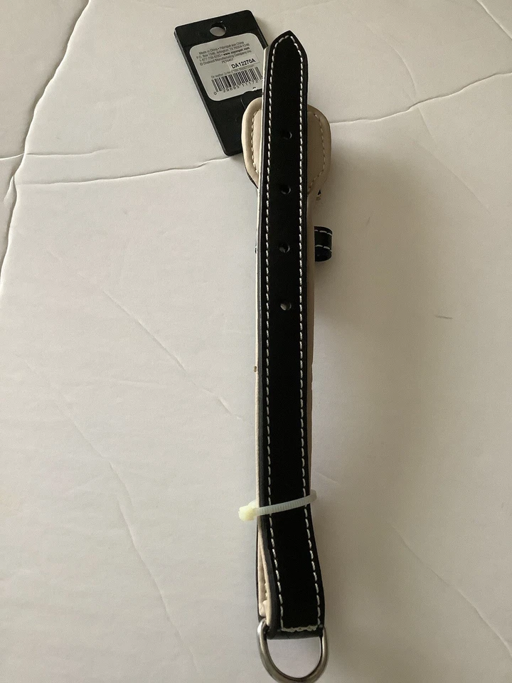 Collar negro para perro Aspen Pet de 16 pulgadas Foto 2 de 3