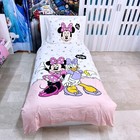 Minnie Paperina Set 2 pezzi Letto Singolo Copripiumino Federa Cotone Reversibile