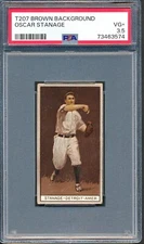 T207 Recruit 240: OSCAR STANAGE Detroit Tigers ~ PSA 3.5 