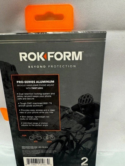 Montaje para bicicleta iPhone Rokform V4 Pro-Series *Nuevo Foto 4 de 4