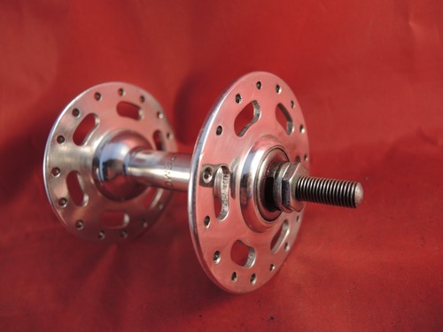 MILREMO SPORT HIGH FLANGE FRONT HUB 32H 1960s / 1970s RECONDITIONED + POLISHED
