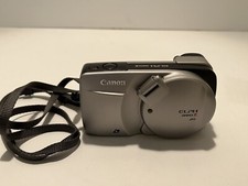 Canon Elph 490z 35mm Film Camera Untested With Samsonite Green Camera Bag