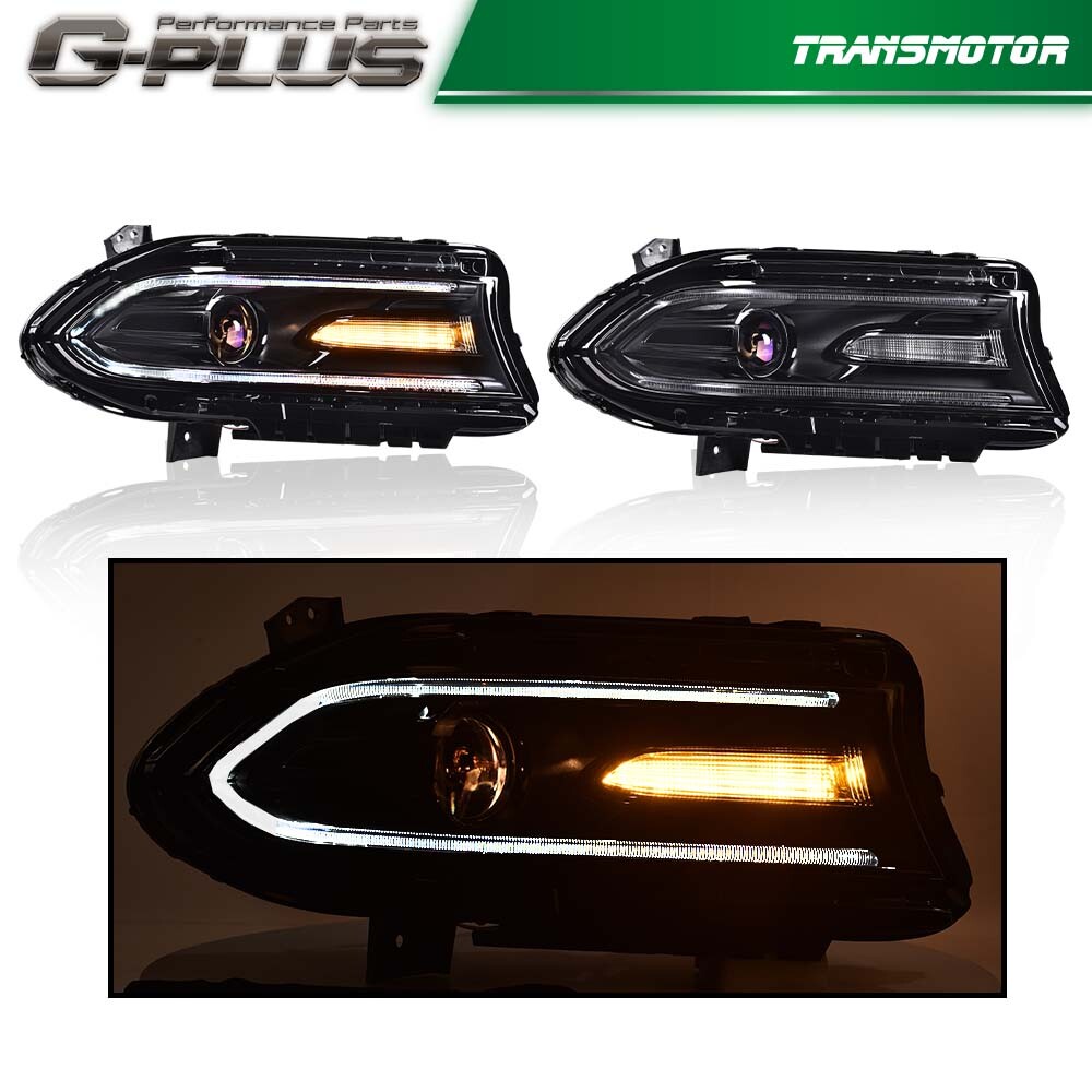 Dodge Charger 2010 - 2015 Halogen Headlight Housing Left Side - Foto 2