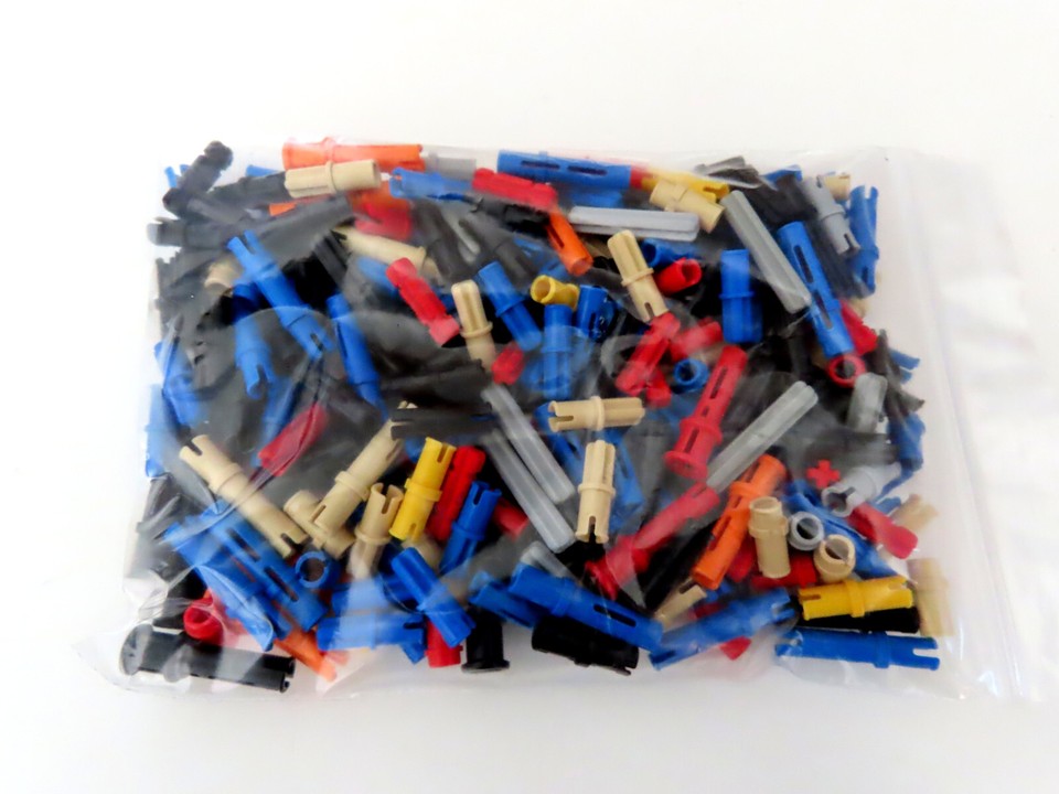 Lego Technic Mix of Colors and Sizes Axle - Pin 50 gram , 220 -240 ...