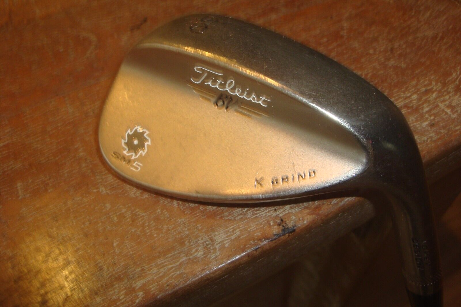 Titleist Vokey SM5 Tour Chrome 60* 11 K-Grind True Temper DG Wedge Flex 