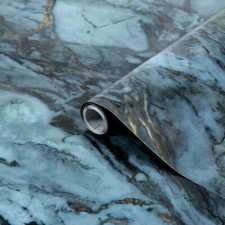 Image of d-c-fix MARBLE ROMEO GOLD sticky back plastic vinyl wrap film 45cm x 2m