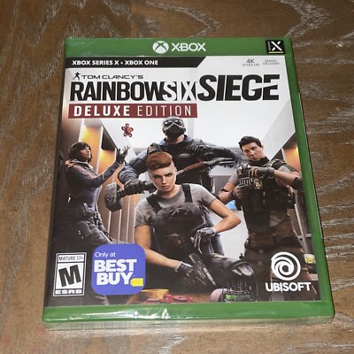 Tom Clancy's Rainbow 6 Siege DELUXE Edition (Xbox Series X, Xbox One 2021) NEW