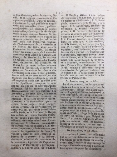 Gazzetta Di Liegi 1794 Descorches Russia E Turchia Lussemburgo Danton Mazuel - Foto 11 di 16