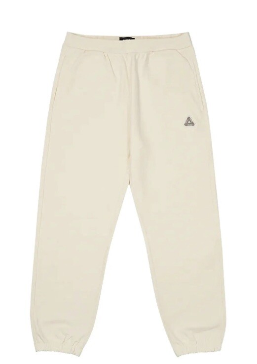 Palace Skateboards Sofar Jogger Soft White Tri-Ferg Label Palace Skateboards Sofar Jogger Soft White Tri-Ferg Label