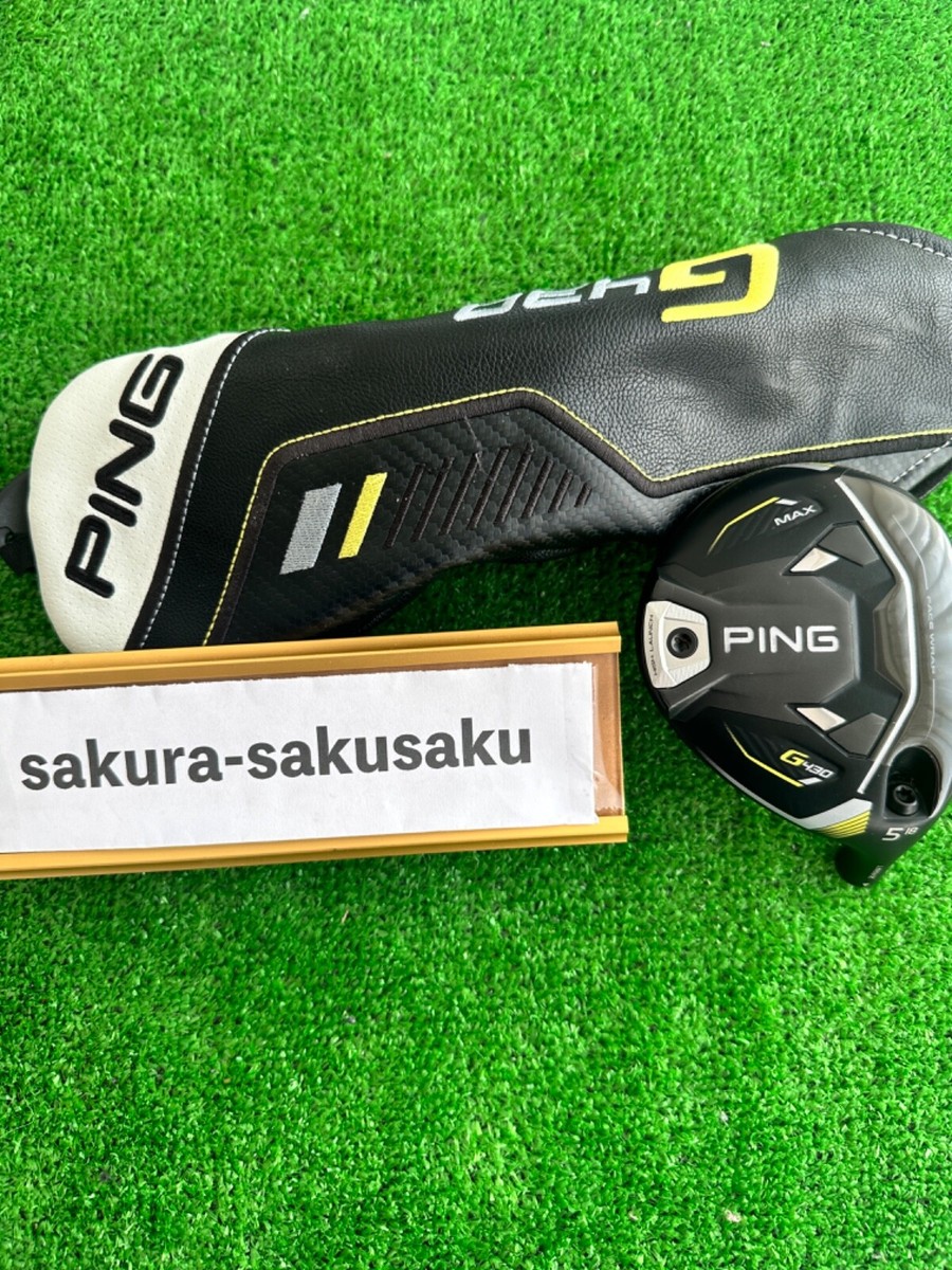 PING G430 HL MAX 5W 18° ヘッドカバー付き NEW Ping G430 HL MAX 5W 18 Fairway Wood Head only w/HC Japan