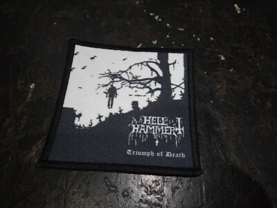 Hellhammer Omega Patch Black Thrash Metal Mayhem Morbid Celtic Frost Bathory 666