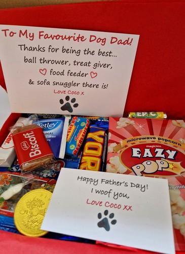 Dog Dad / Dog mum - Hug In A Box Gift Mini Hamper - Letterbox gift from the pet - Picture 10 of 18
