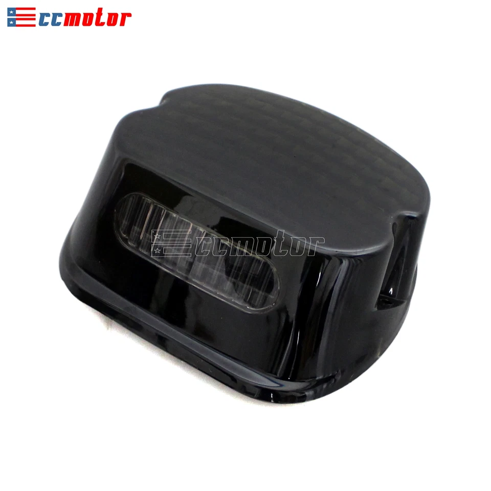 Luz trasera LED señal de giro de freno para Harley Softail Dyna Sportster XL883 Touring Foto 4 de 4