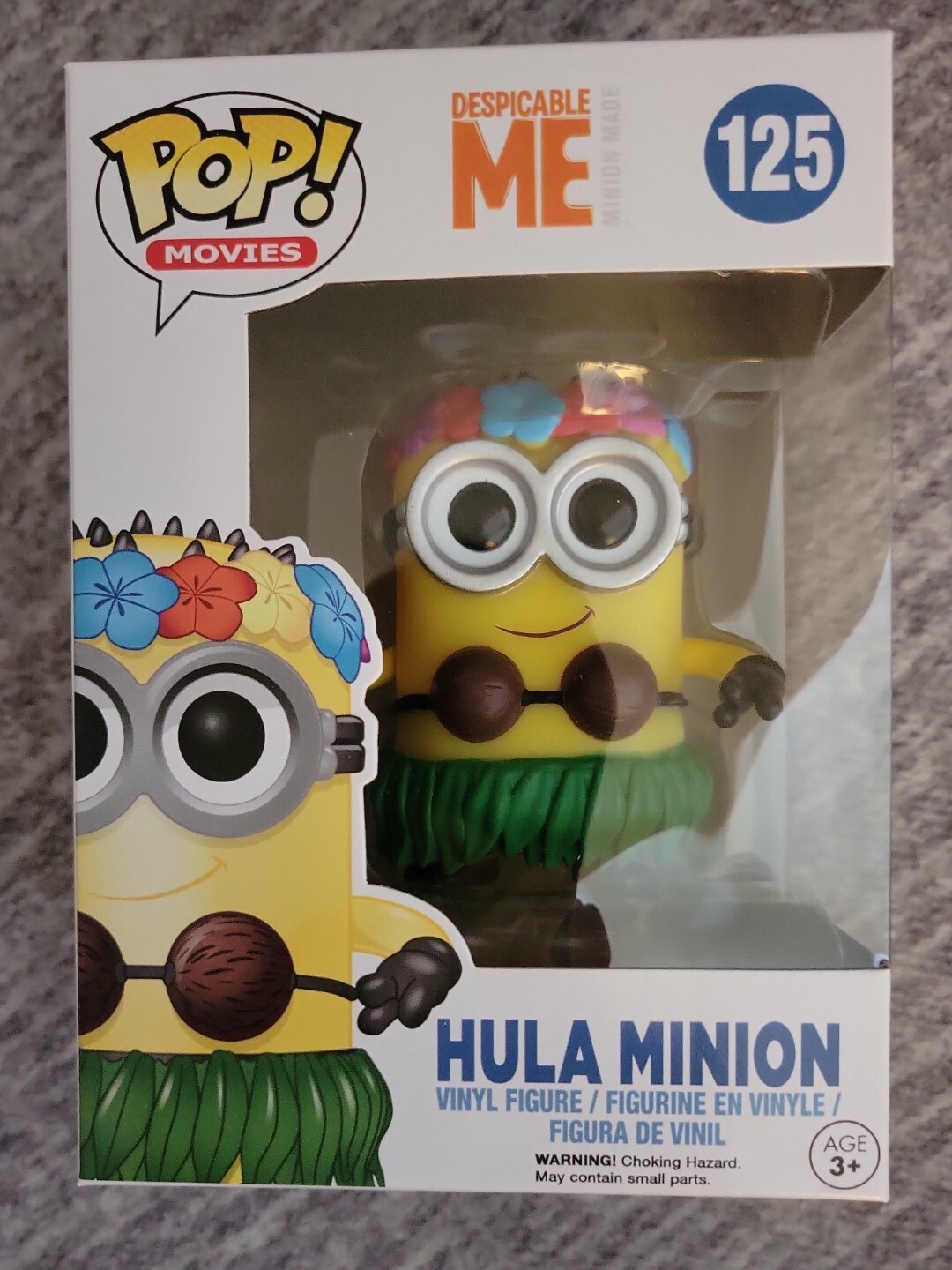 Funko Pop! Despicable Me #125 Hula Minion Vinyl Figure