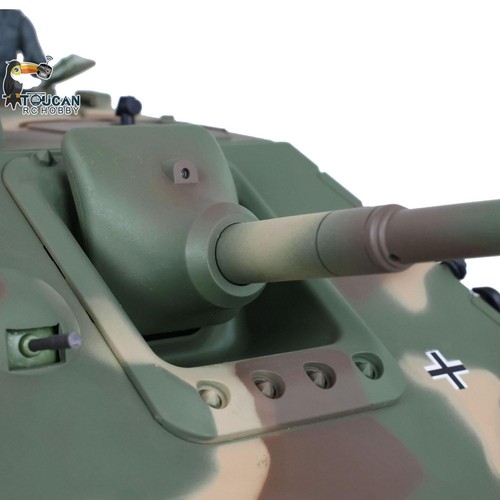 On Sale 1/16 Heng Long 3869 Jagdpanther Main Battle 7.0 RC Tank RTR Metal Tracks - Picture 12 of 12
