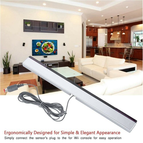 Wired Sensor Bar, Wired Infrared IR Signal Ray Sensor Bar for Wii/Wii U Console - Picture 3 of 7