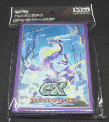 miraidon card sleeves Japan Pokemon Center Limited Miraidon Card Sleeves (64 pcs)