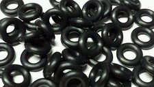 20 Black O-ring Front Tires For Small Tyco Speedways "Tyco S" Wheels