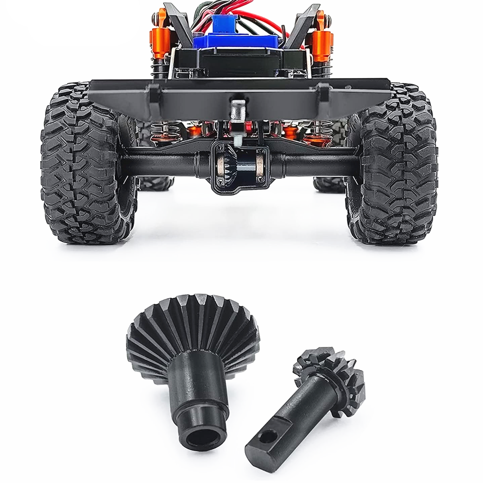 Steel Differential 24T/12T Diff Gear For 1/18Th TRX4-M Front Rear Axles Upgrade