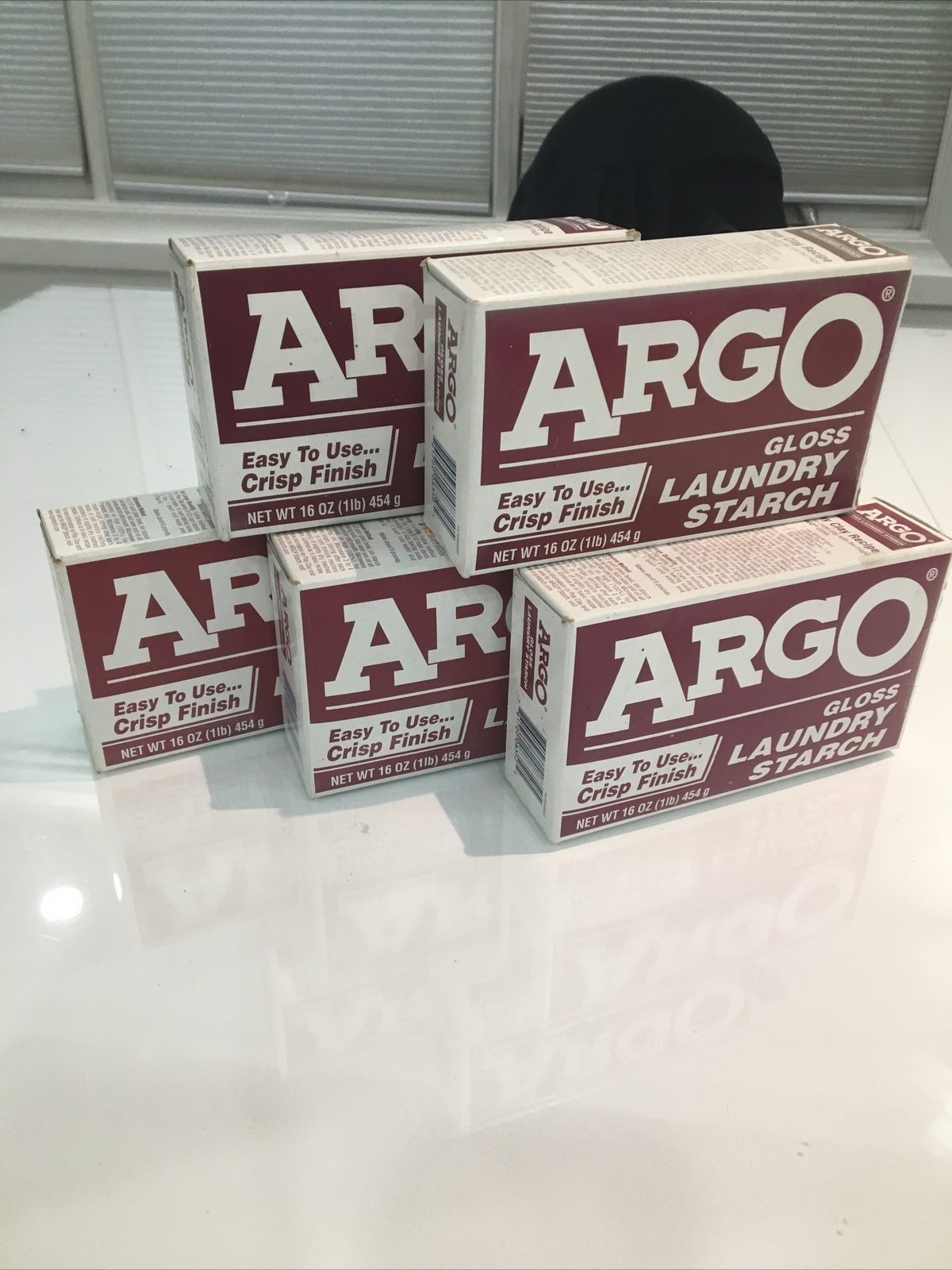 Argo Gloss Laundry Starch 1lb Boxes (5 Count) Multi Purpose Expired eBay
