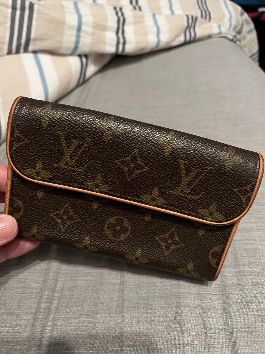 Louis Vuitton Monogram Canvas Florentine Pouch No Belt Pre-Owned