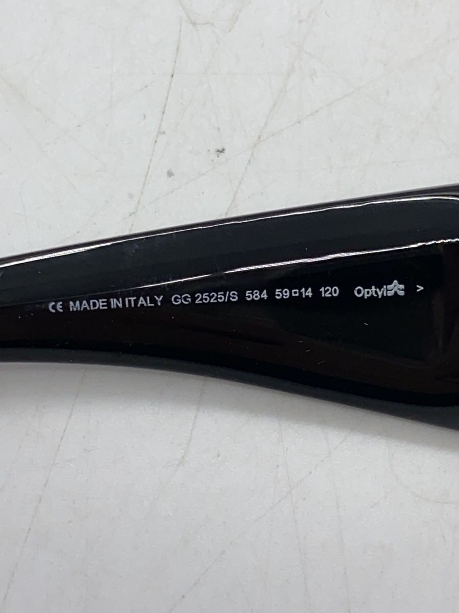 GUCCI Sunglasses Wellington Plastic BLK BRW Ladies GG2525 thumbnail 5