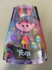 Trolls World Tour Glam Poppy Doll NEW 2019 Dreamworks Hasbro New In Box