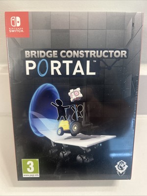 Bridge Constructor Portal Limited Edition Nintendo Switch New & Sealed GameFairy
