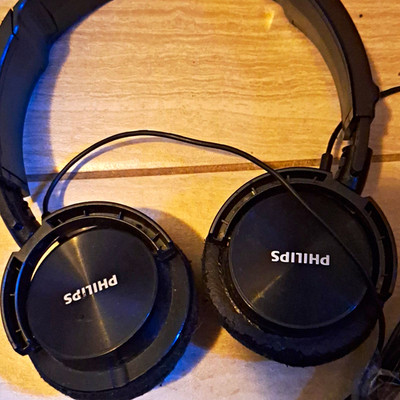 Philips SHL3000 On-Ear Wired Headphones 3.5mm Black 40mm Stereo 1.2m