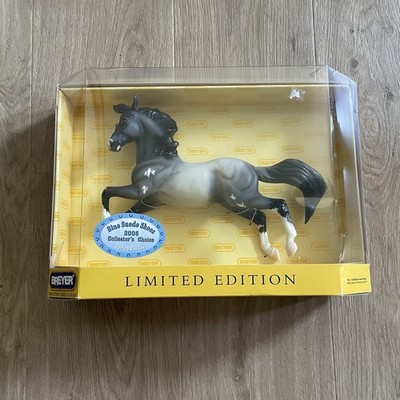 New Breyer Horse #1266 Blue Suede Shoes Roan Sabino Silver