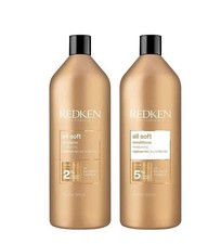 Redken All Soft Shampoo & Conditioner 1000ml Duo
