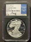 2020-S $1 SILVER AMERICAN EAGLE NGC PF70 First Day of Issue EDMUND C MOY : 07701