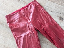 CALZEDONIA Damen Hose Gr. M Rot Leggins 10005-17