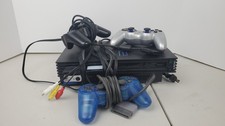 PlayStation 2 PS2 Fat Console Bundle - Fully Tested  Working