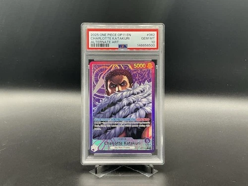2025 One Piece CHARLOTTE KATAKURI #062 OP11-062 Alt Art PSA 10