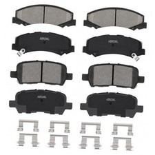 Front Rear Ceramic Disc Brake Pads Set Fit For Chevrolet Impala 2011-2013
