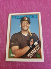 1988 Topps Traded - Roberto Alomar #4T (RC) Rookie HOF San Diego Padres NM MT