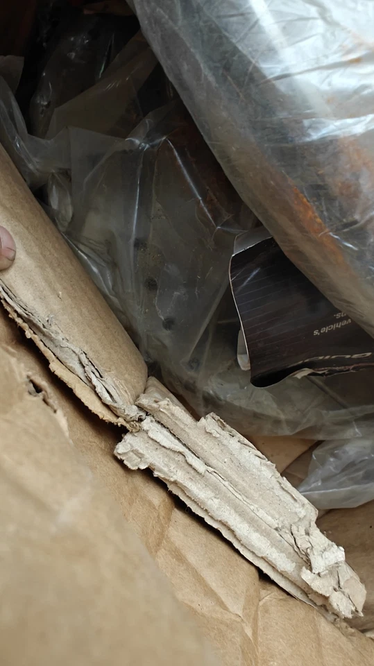 Pastilhas de freio rotores de freio dianteiros com fenda Dodge Ram 2500 3500 1998 a 2003 - Imagem 4 de 4