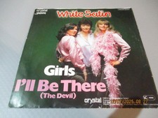 (71) 7 Single Vinyl - White Satin - Girls