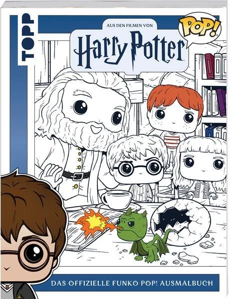 Das offizielle Funko Pop! Harry Potter Ausmalbuch 64 Seiten mit Motiven aus den - Bild 1 von 1